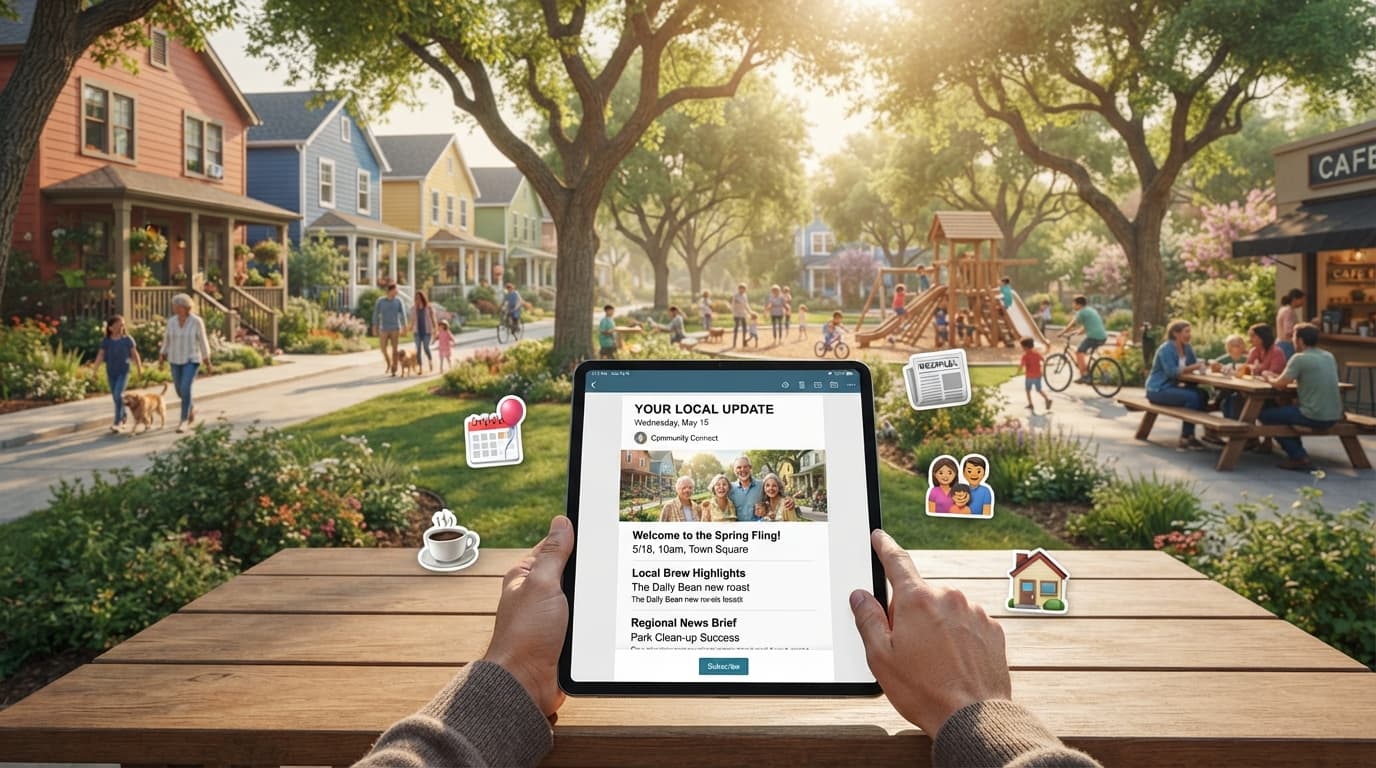 From Facebook Group to Flourishing Local Newsletter: A Case Study