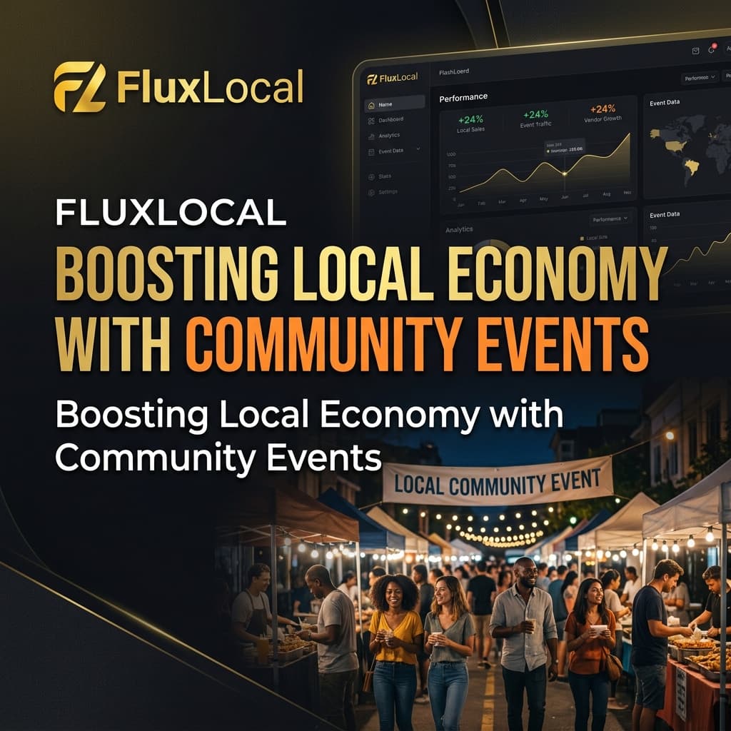 Boosting Local Economy with Community Events with FluxLocal